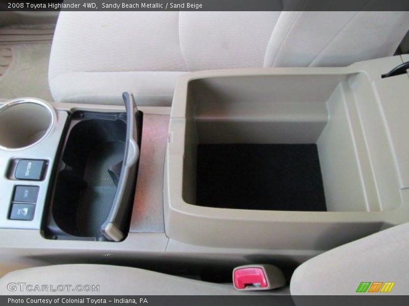 Sandy Beach Metallic / Sand Beige 2008 Toyota Highlander 4WD