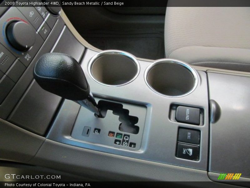 Sandy Beach Metallic / Sand Beige 2008 Toyota Highlander 4WD