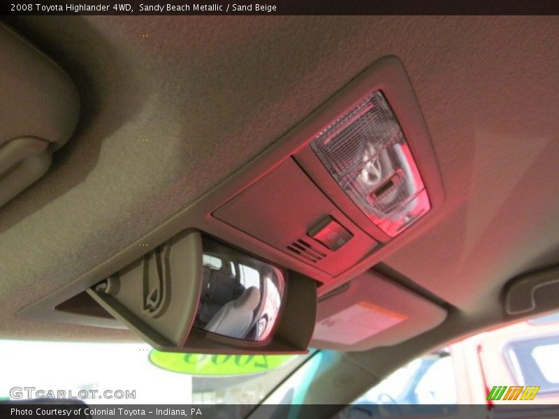 Sandy Beach Metallic / Sand Beige 2008 Toyota Highlander 4WD