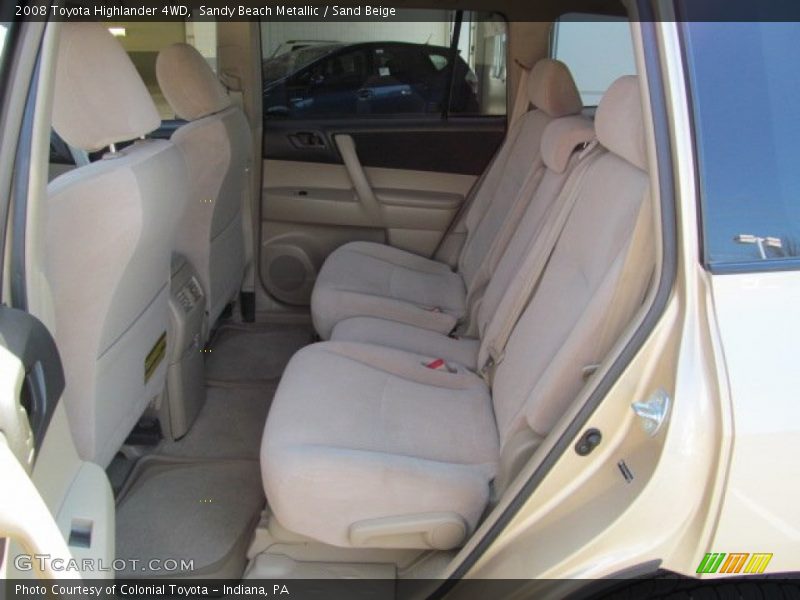 Sandy Beach Metallic / Sand Beige 2008 Toyota Highlander 4WD