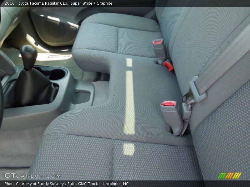 Super White / Graphite 2010 Toyota Tacoma Regular Cab