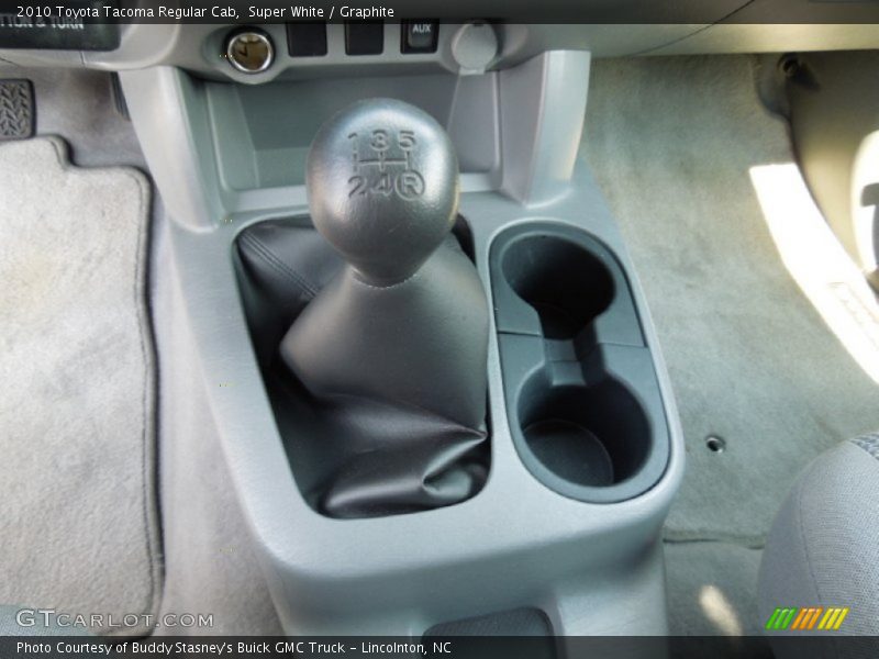 Super White / Graphite 2010 Toyota Tacoma Regular Cab