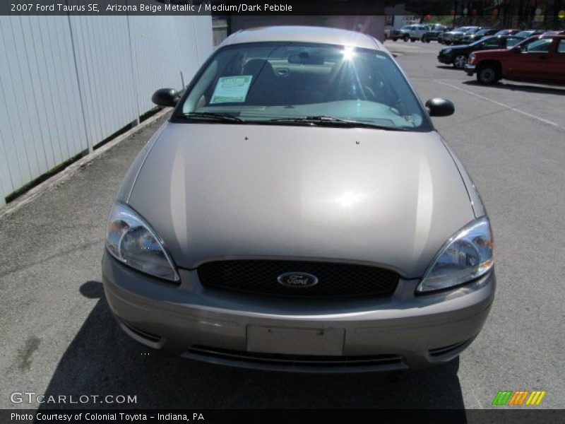 Arizona Beige Metallic / Medium/Dark Pebble 2007 Ford Taurus SE
