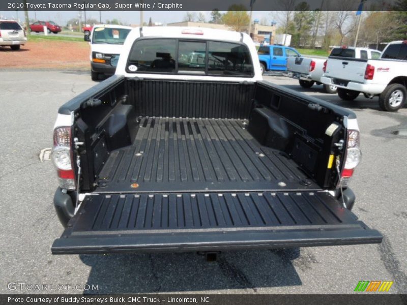 Super White / Graphite 2010 Toyota Tacoma Regular Cab
