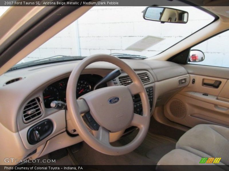 Arizona Beige Metallic / Medium/Dark Pebble 2007 Ford Taurus SE