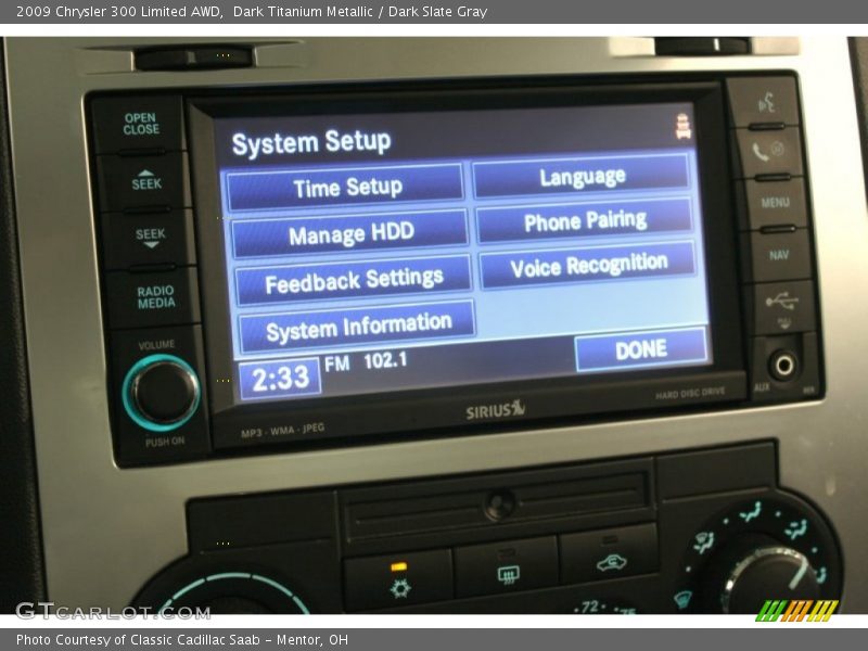 Dark Titanium Metallic / Dark Slate Gray 2009 Chrysler 300 Limited AWD