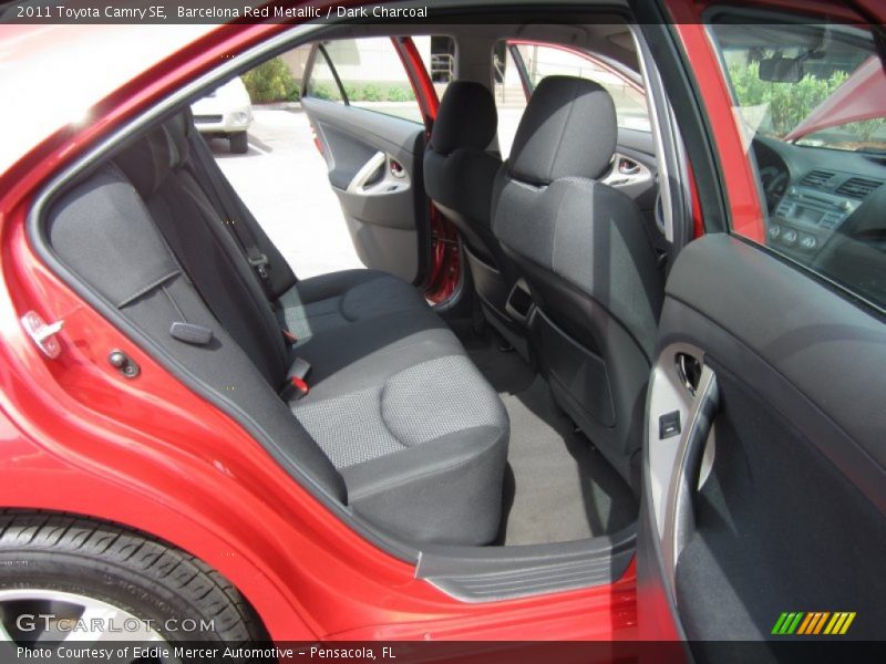 Barcelona Red Metallic / Dark Charcoal 2011 Toyota Camry SE