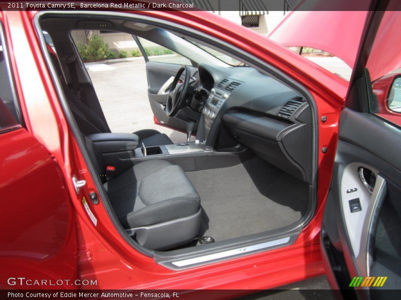 Barcelona Red Metallic / Dark Charcoal 2011 Toyota Camry SE