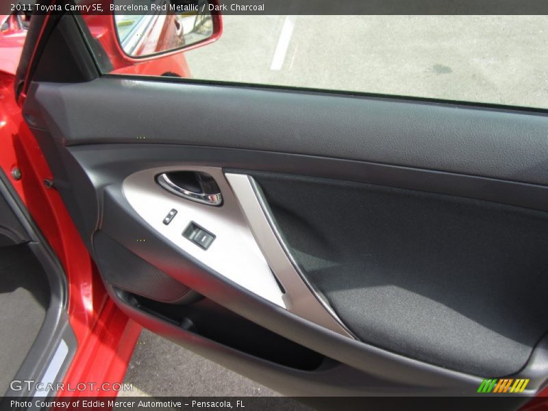 Barcelona Red Metallic / Dark Charcoal 2011 Toyota Camry SE