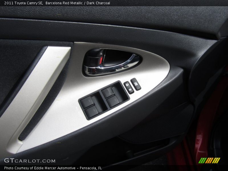 Barcelona Red Metallic / Dark Charcoal 2011 Toyota Camry SE