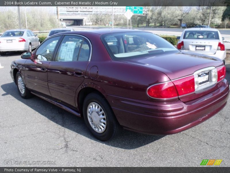 Cabernet Red Metallic / Medium Gray 2004 Buick LeSabre Custom