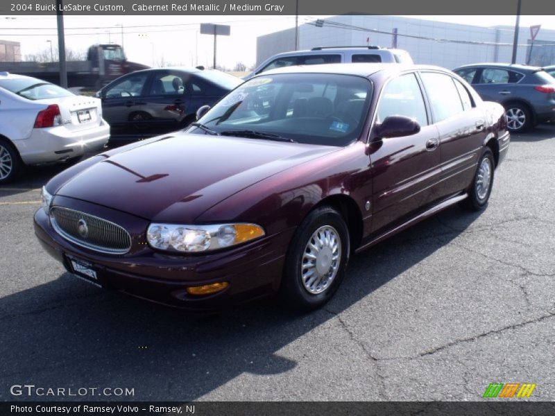 Cabernet Red Metallic / Medium Gray 2004 Buick LeSabre Custom