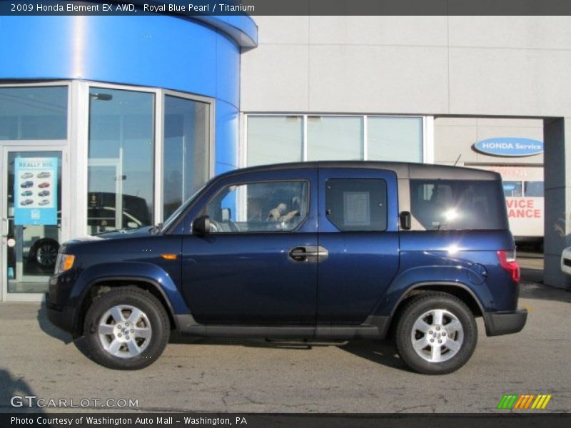  2009 Element EX AWD Royal Blue Pearl