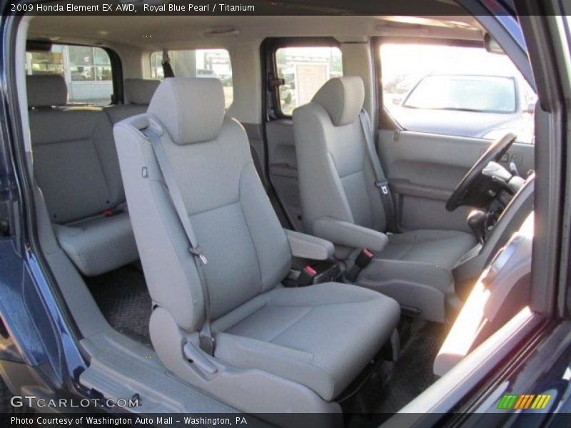 Royal Blue Pearl / Titanium 2009 Honda Element EX AWD