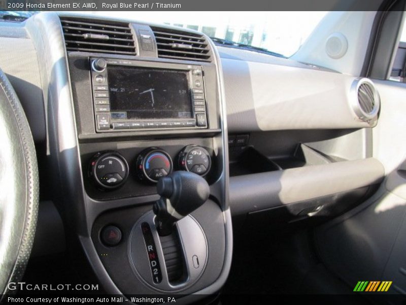 Royal Blue Pearl / Titanium 2009 Honda Element EX AWD