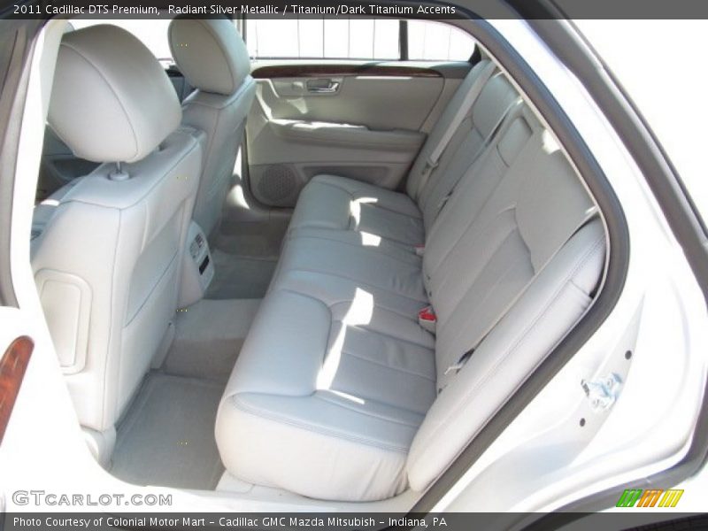 Radiant Silver Metallic / Titanium/Dark Titanium Accents 2011 Cadillac DTS Premium