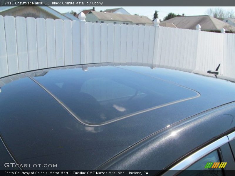 Black Granite Metallic / Ebony 2011 Chevrolet Malibu LT