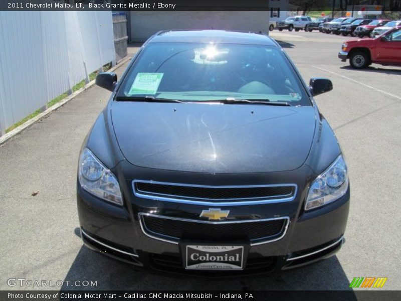 Black Granite Metallic / Ebony 2011 Chevrolet Malibu LT