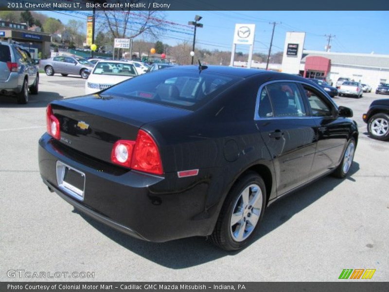 Black Granite Metallic / Ebony 2011 Chevrolet Malibu LT
