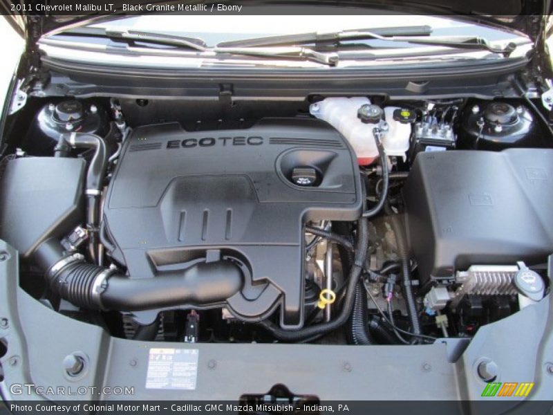 Black Granite Metallic / Ebony 2011 Chevrolet Malibu LT