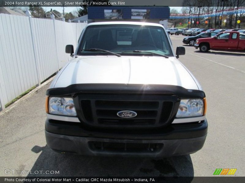 Silver Metallic / Medium Dark Flint 2004 Ford Ranger XL SuperCab