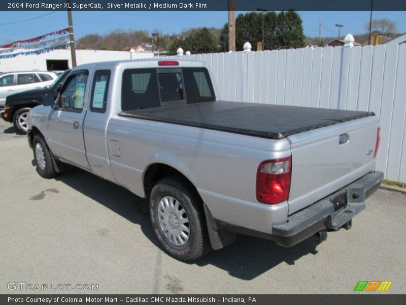 Silver Metallic / Medium Dark Flint 2004 Ford Ranger XL SuperCab