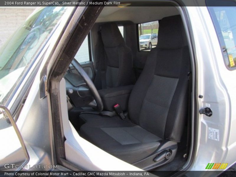 Silver Metallic / Medium Dark Flint 2004 Ford Ranger XL SuperCab