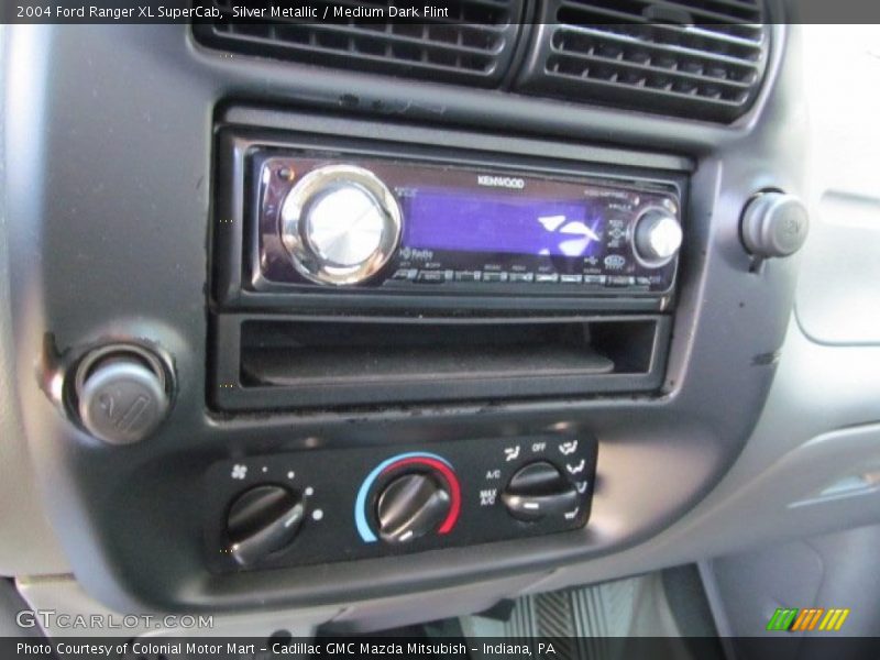 Silver Metallic / Medium Dark Flint 2004 Ford Ranger XL SuperCab