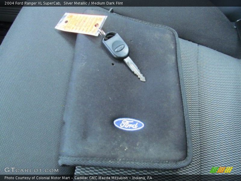 Silver Metallic / Medium Dark Flint 2004 Ford Ranger XL SuperCab