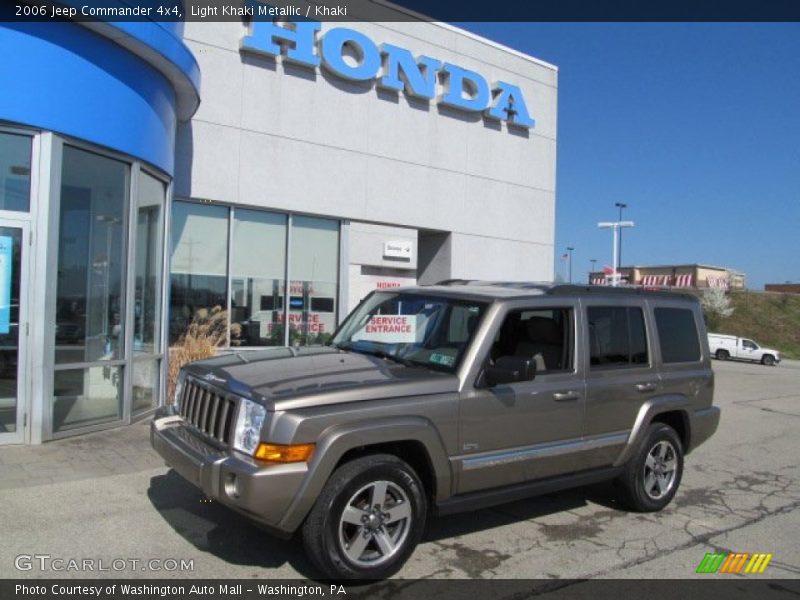 Light Khaki Metallic / Khaki 2006 Jeep Commander 4x4