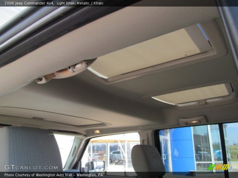 Light Khaki Metallic / Khaki 2006 Jeep Commander 4x4