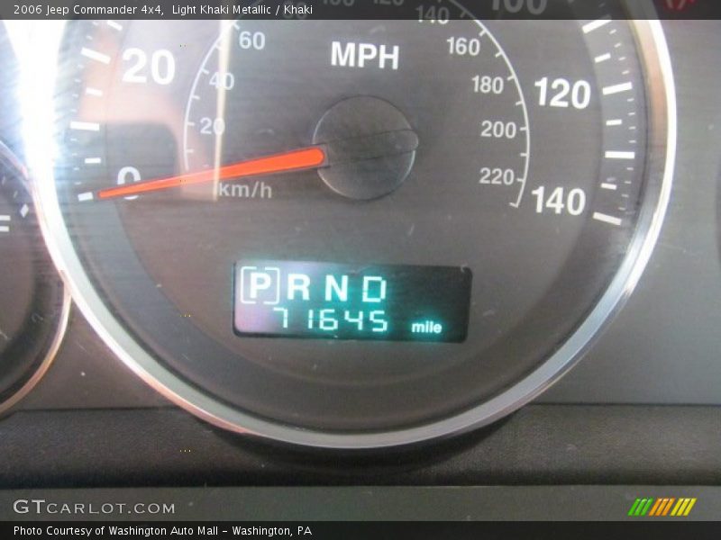 Light Khaki Metallic / Khaki 2006 Jeep Commander 4x4