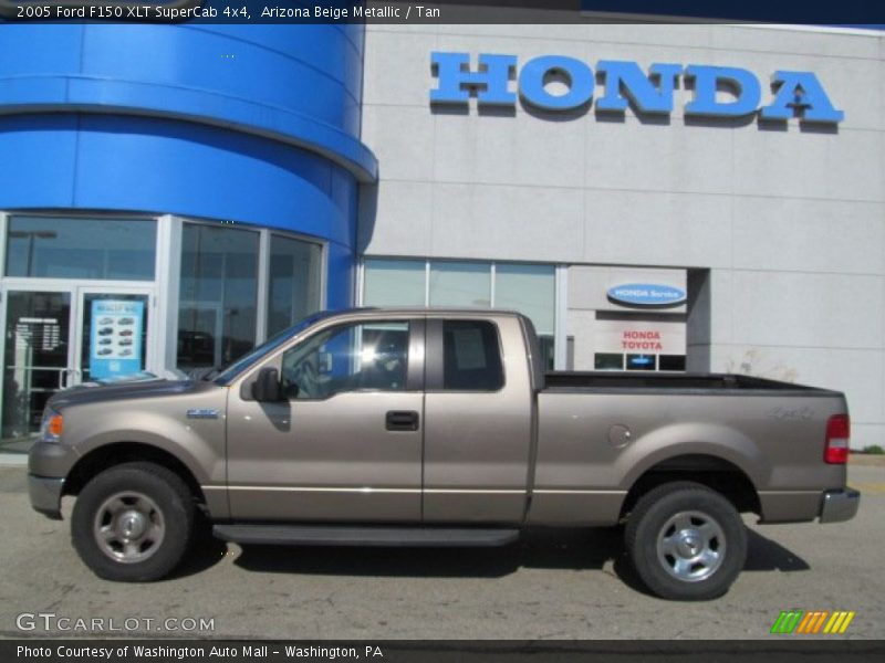  2005 F150 XLT SuperCab 4x4 Arizona Beige Metallic