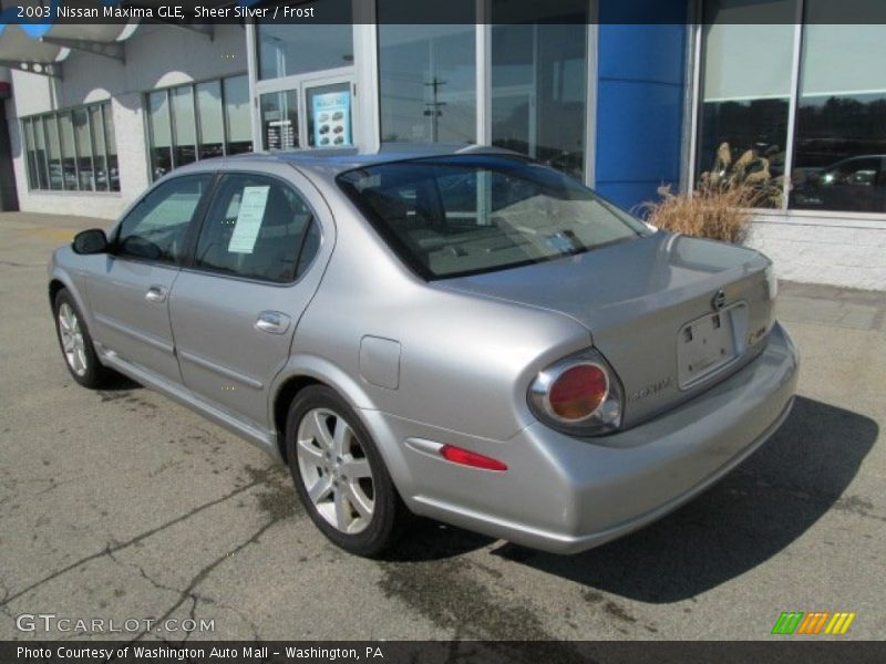 Sheer Silver / Frost 2003 Nissan Maxima GLE