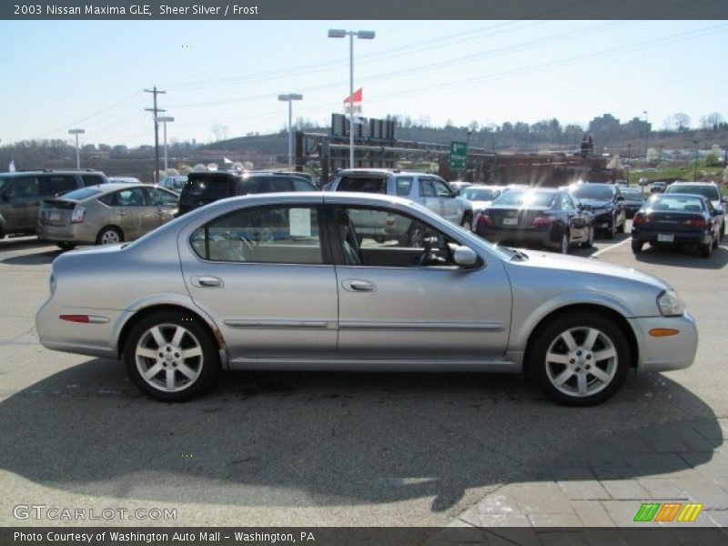 Sheer Silver / Frost 2003 Nissan Maxima GLE