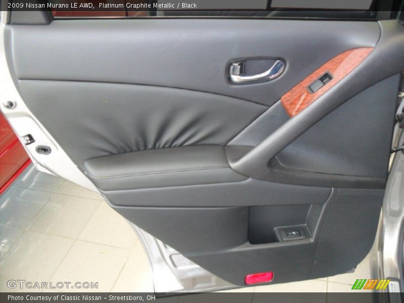 Platinum Graphite Metallic / Black 2009 Nissan Murano LE AWD
