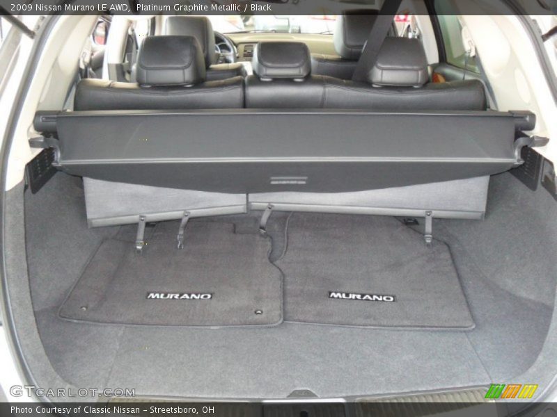 Platinum Graphite Metallic / Black 2009 Nissan Murano LE AWD