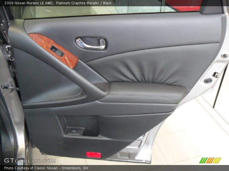 Platinum Graphite Metallic / Black 2009 Nissan Murano LE AWD