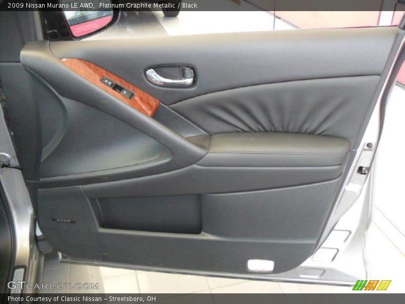 Platinum Graphite Metallic / Black 2009 Nissan Murano LE AWD