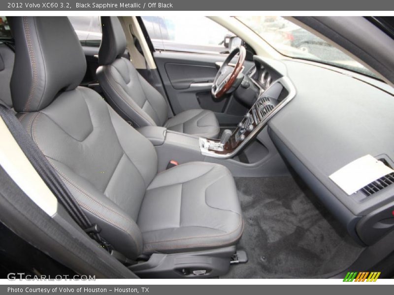 Black Sapphire Metallic / Off Black 2012 Volvo XC60 3.2