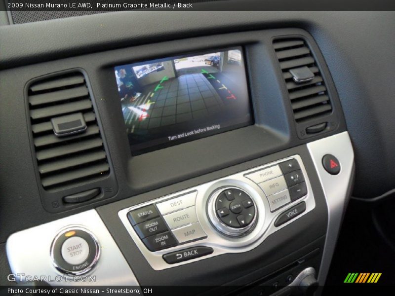 Platinum Graphite Metallic / Black 2009 Nissan Murano LE AWD