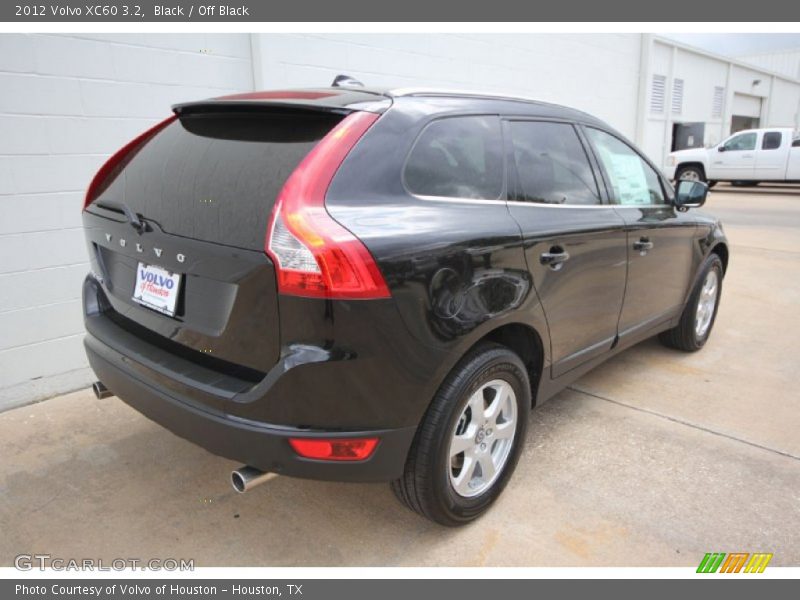 Black / Off Black 2012 Volvo XC60 3.2