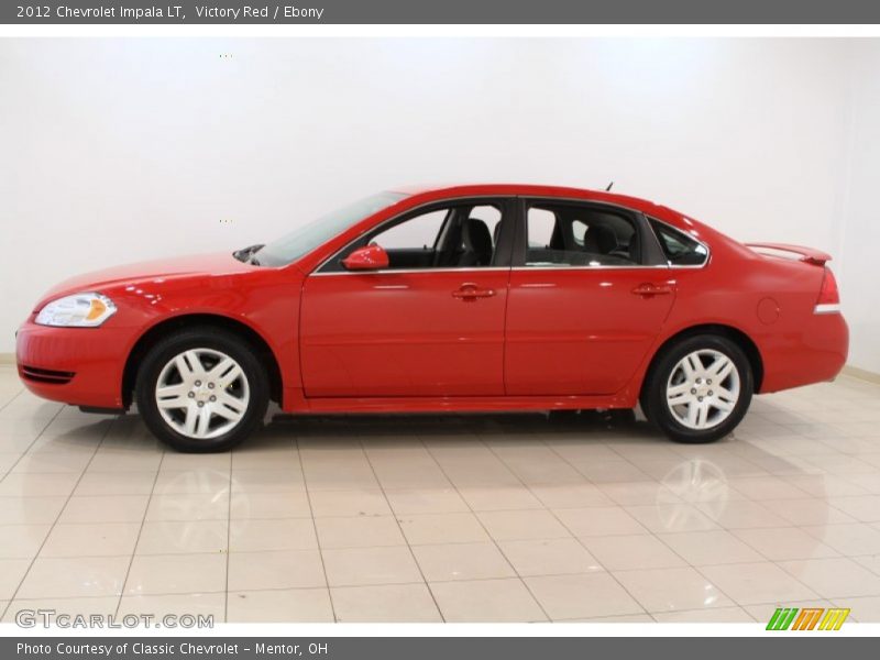 Victory Red / Ebony 2012 Chevrolet Impala LT