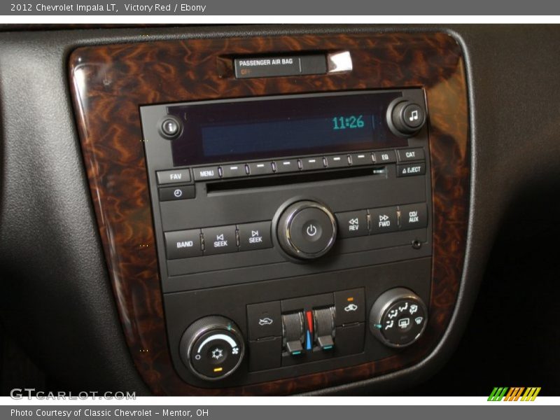 Victory Red / Ebony 2012 Chevrolet Impala LT