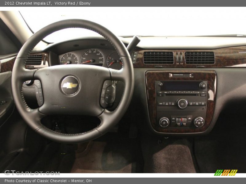 Victory Red / Ebony 2012 Chevrolet Impala LT
