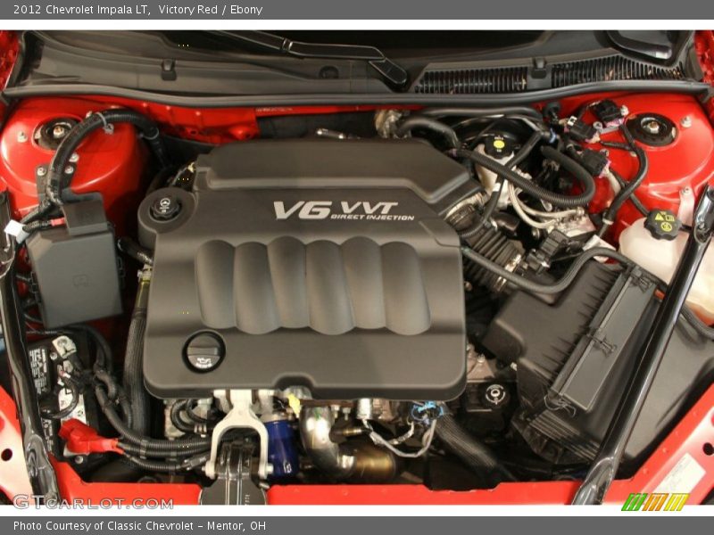 Victory Red / Ebony 2012 Chevrolet Impala LT
