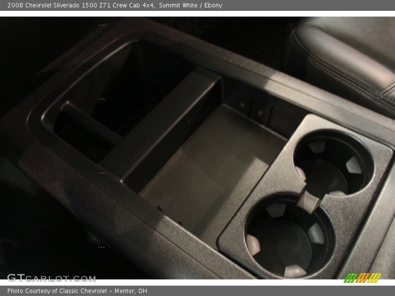 Summit White / Ebony 2008 Chevrolet Silverado 1500 Z71 Crew Cab 4x4