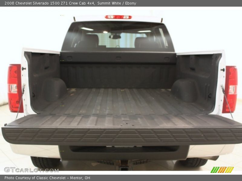 Summit White / Ebony 2008 Chevrolet Silverado 1500 Z71 Crew Cab 4x4
