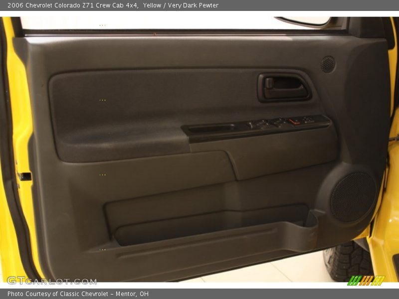 Yellow / Very Dark Pewter 2006 Chevrolet Colorado Z71 Crew Cab 4x4