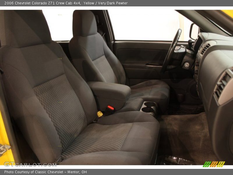 Yellow / Very Dark Pewter 2006 Chevrolet Colorado Z71 Crew Cab 4x4